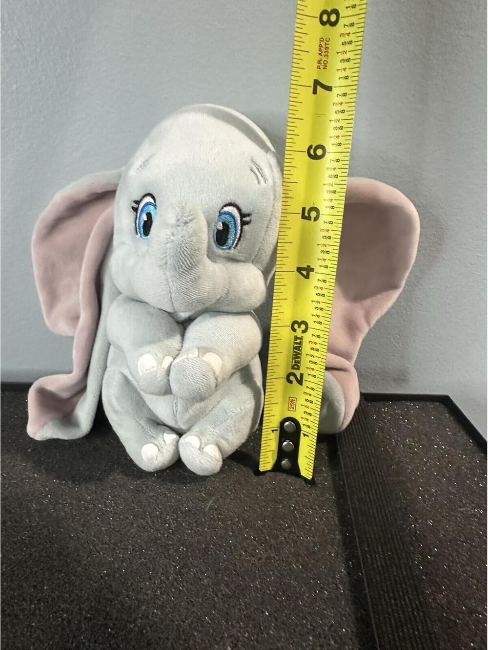 Walt Disney World Dumbo Plush Stuffed Toy Disney Parks TY Sparkle *